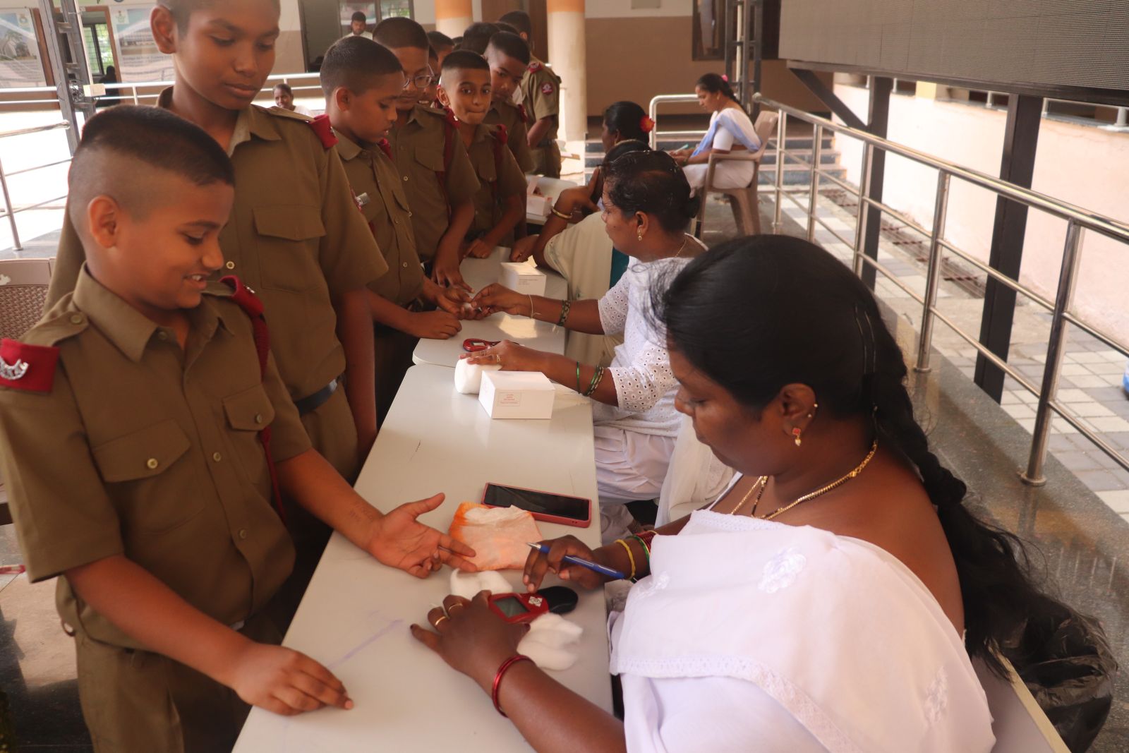 MEDICAL CAMP FOR CADETS