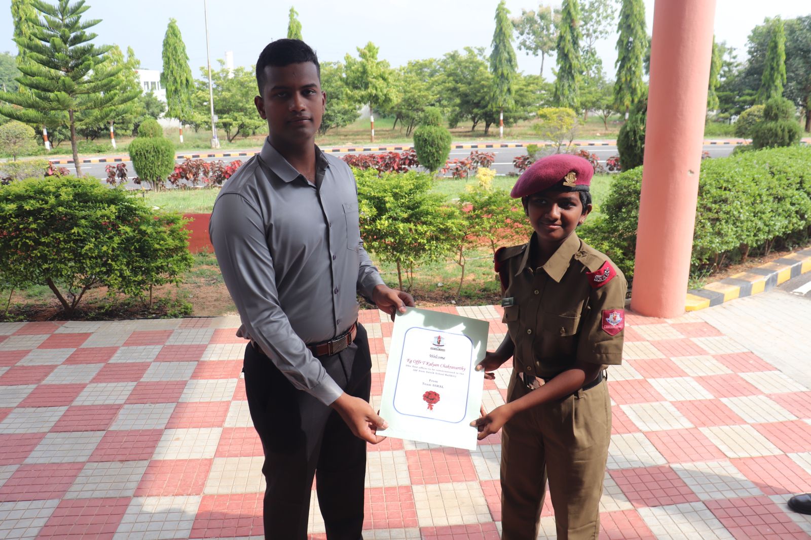 HOMECOMING OF THE SCHOOL’S FIRST OFFICER ALUMNUS — Photo 2 of 9